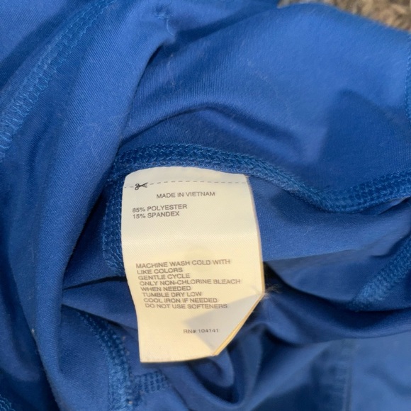 Small DSG blue leggings with pockets - Picture 5 of 5